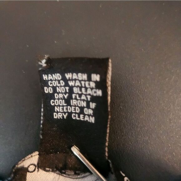 Dolce& Fabuloso L Blue SILK Blend Knit Wrap 3/4 Sleeve Women’s Top - Picture 7 of 7